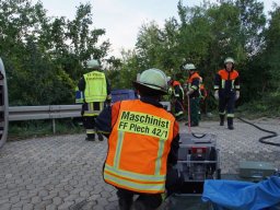 Übung mit der FF Ottenhof-Bernheck